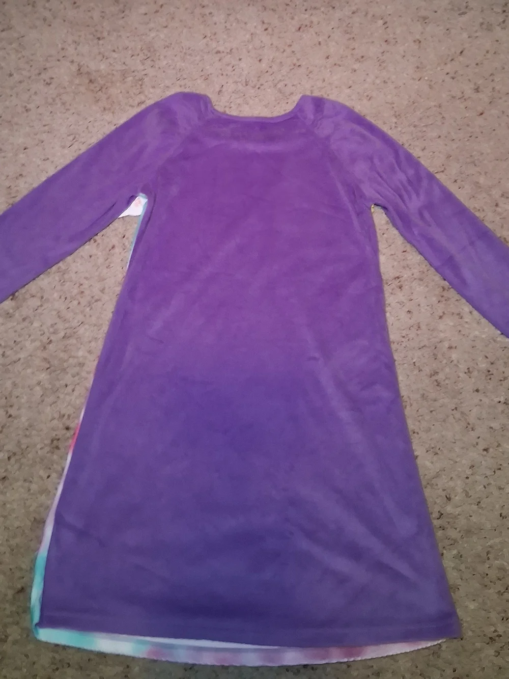 wonder nation Tie-Dye 'Paws and Relax' Nightgown For Girls Size L(10/12)